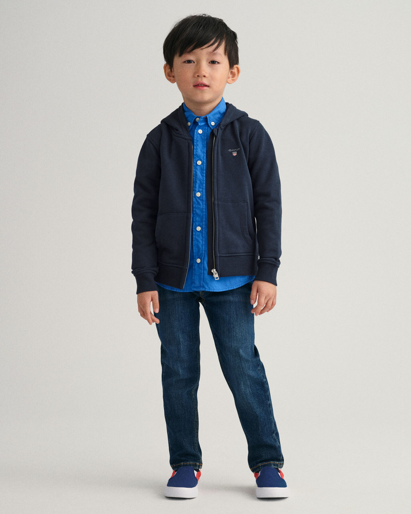 Sudadera con capucha y cremallera completa Original Kids