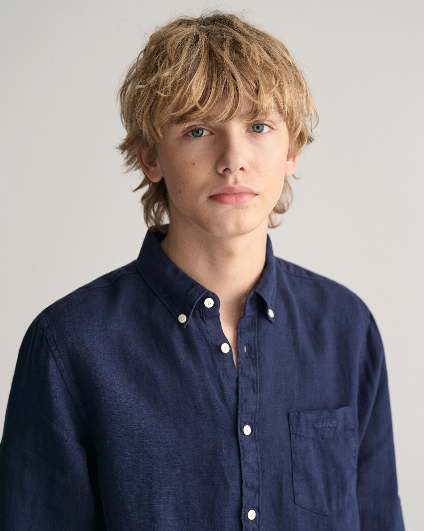 Camisa de lino Teens