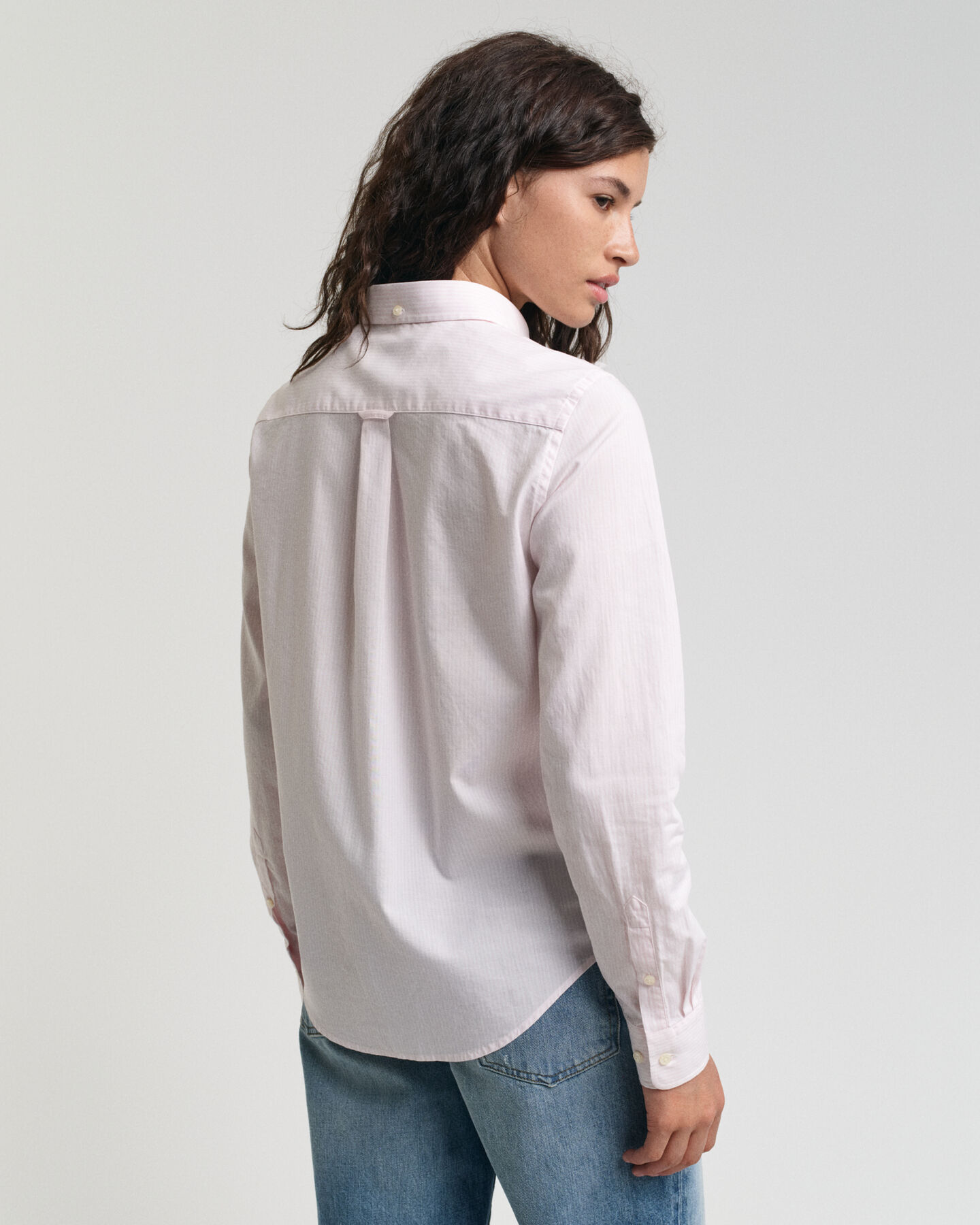 Camisa de popelina a rayas Seasonal Essential Regular Fit