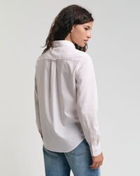 Camisa de popelina a rayas Seasonal Essential Regular Fit