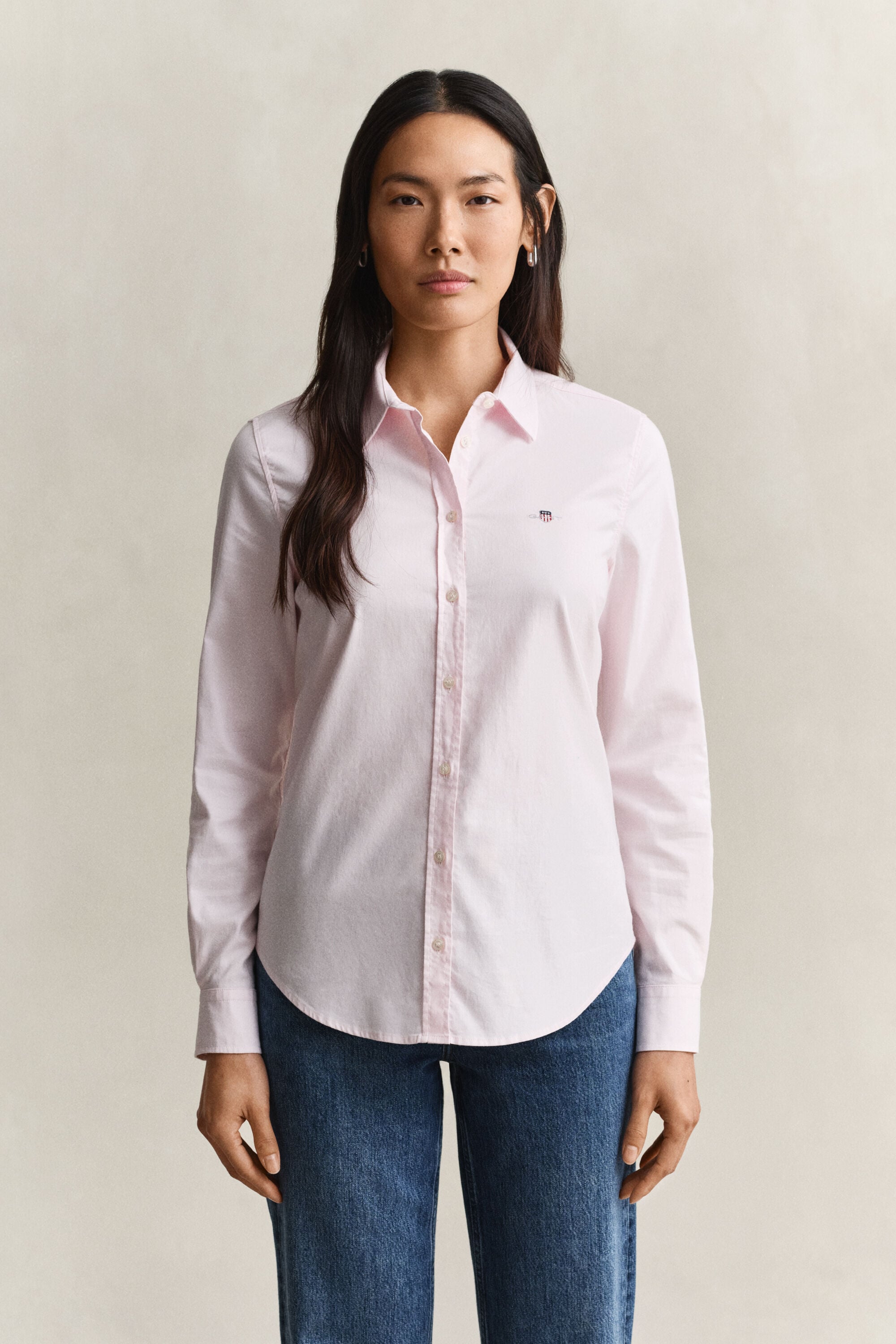 Camisa Oxford Slim Fit clásica y elástica
