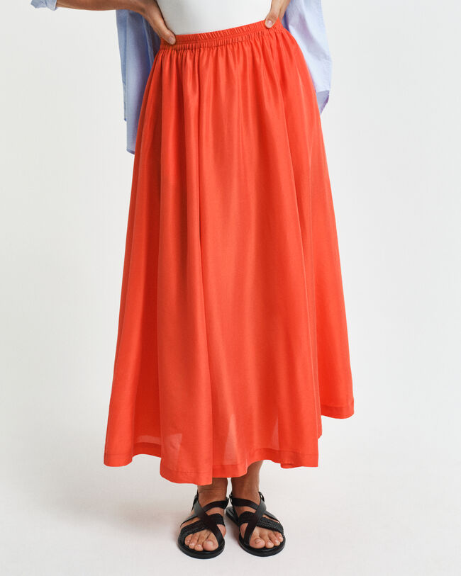 Falda de seda habotai