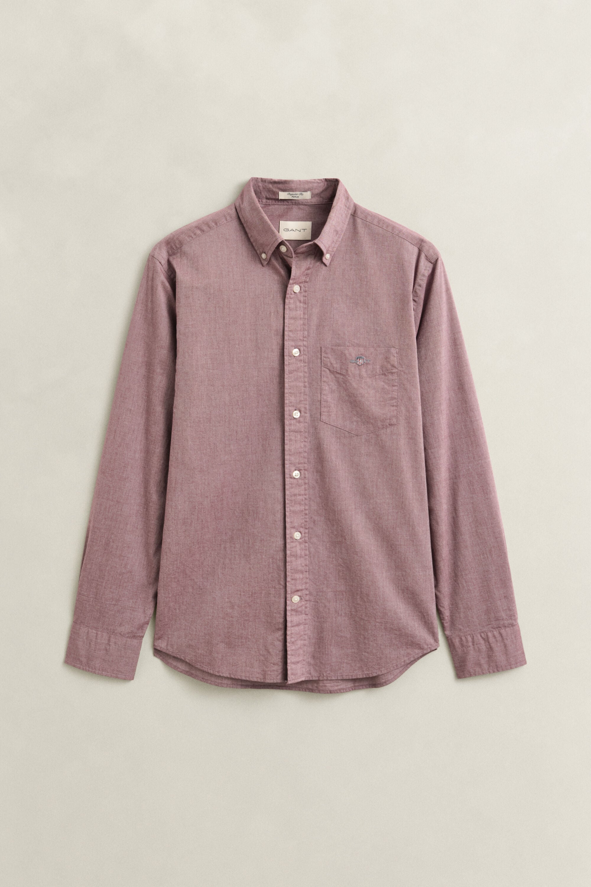 Camisa de popelina Regular Fit clásica