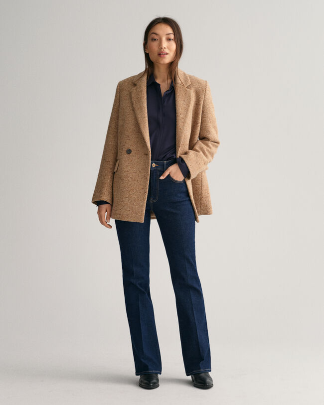 Camisa Regular Fit de satén