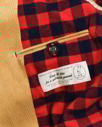 Americana Regular Fit de pana