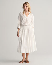 Falda Pull-On de rayas Seersucker