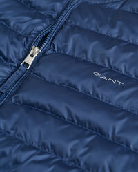 Chaleco bomber con acolchado ligero