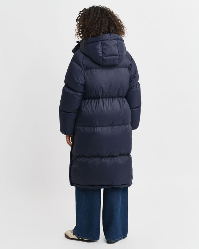 Abrigo de plumón de largo completo