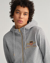Sudadera con capucha y cremallera completa Archive Shield
