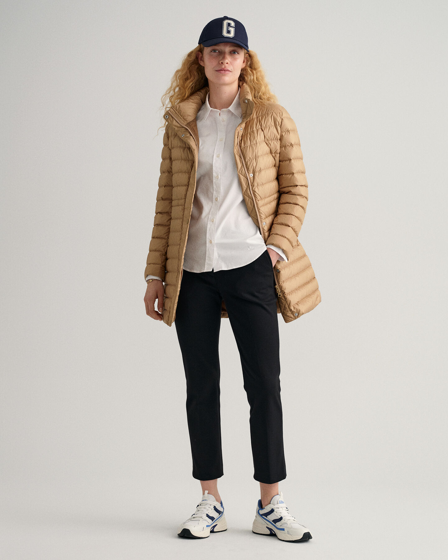 Abrigo de plumón ligero