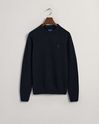 Jersey de cuello redondo en lana cepillada