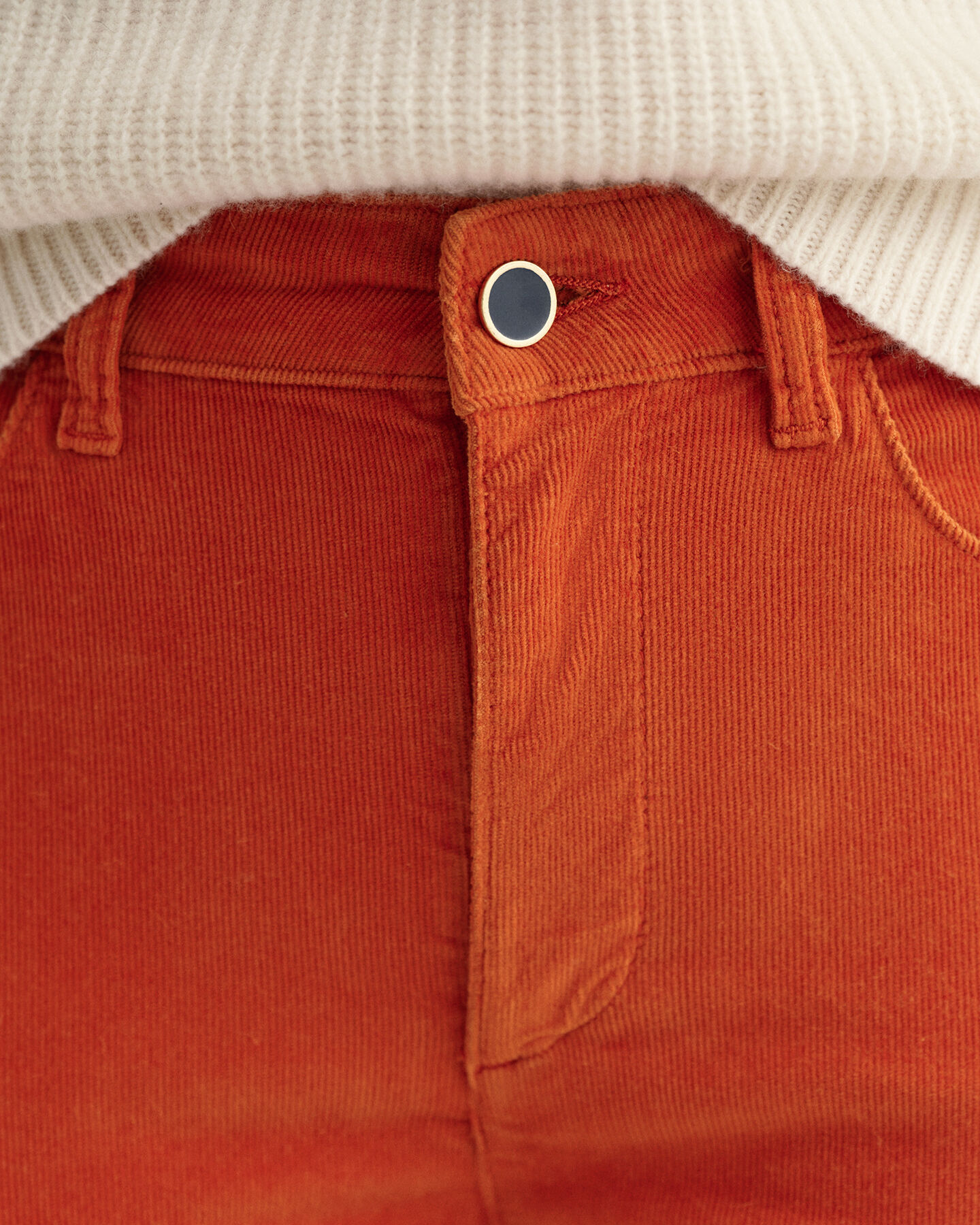 Vaqueros tobilleros Slim Fit de pana Farla