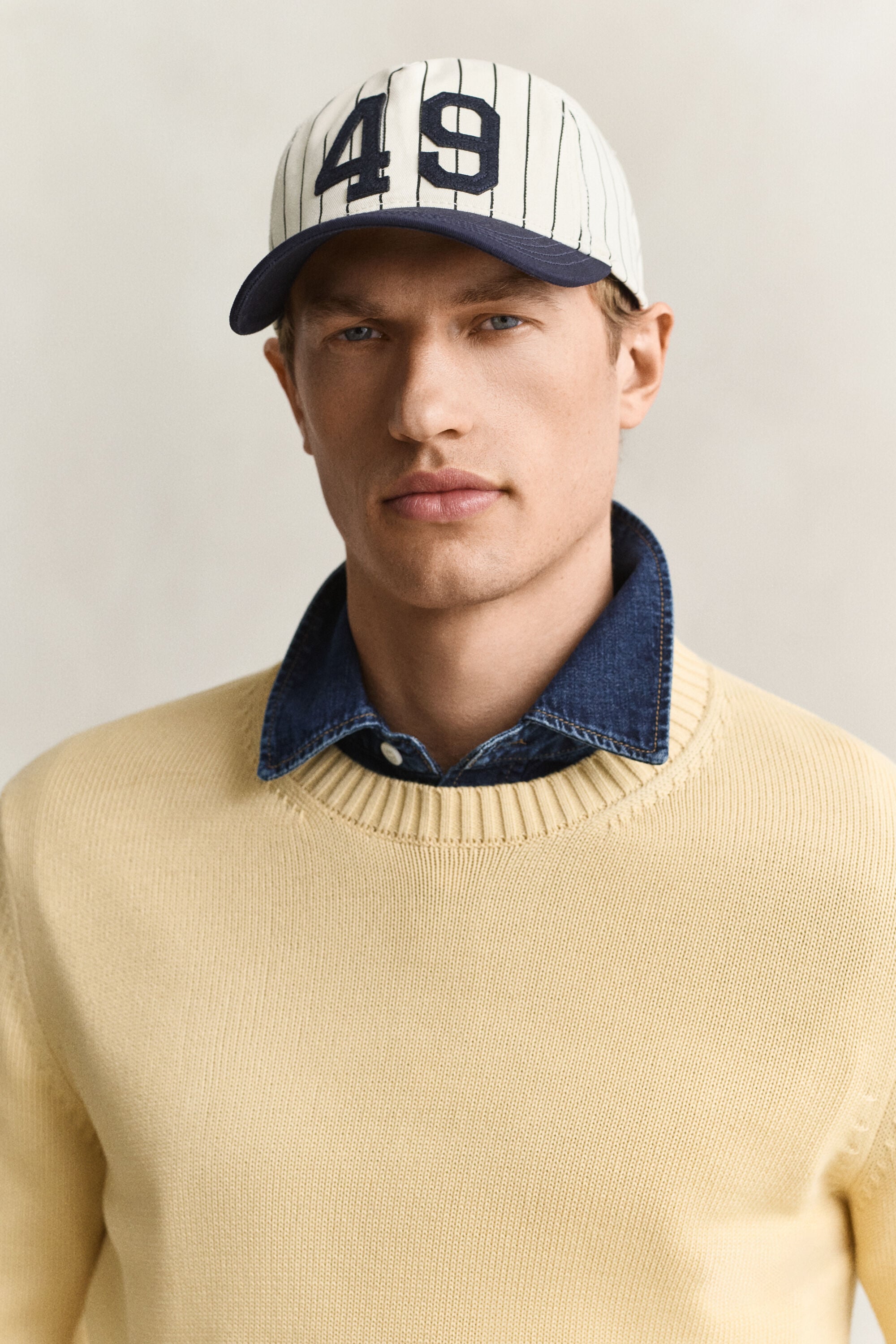 Gorra de rayas