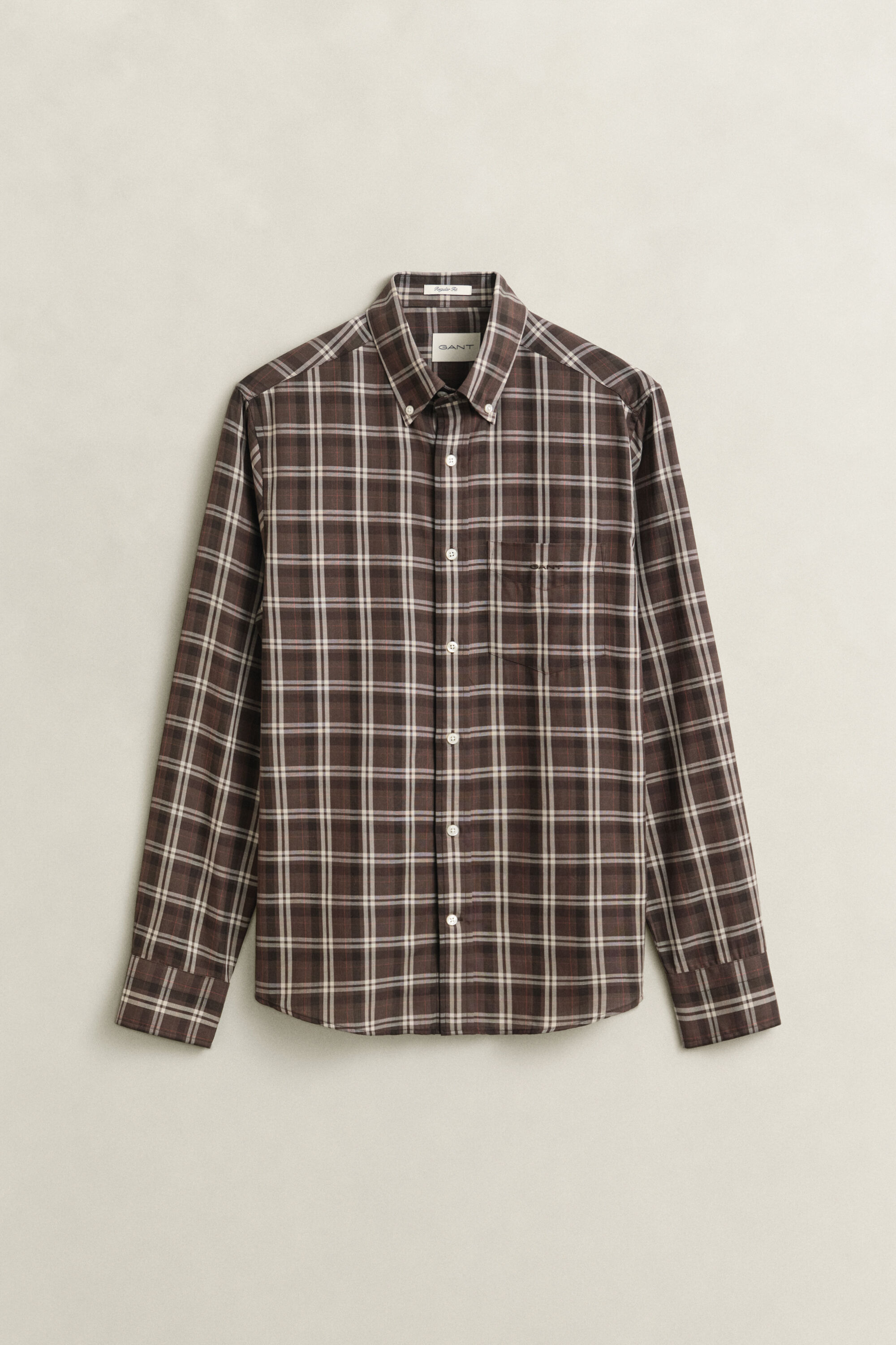 Camisa de sarga a cuadros