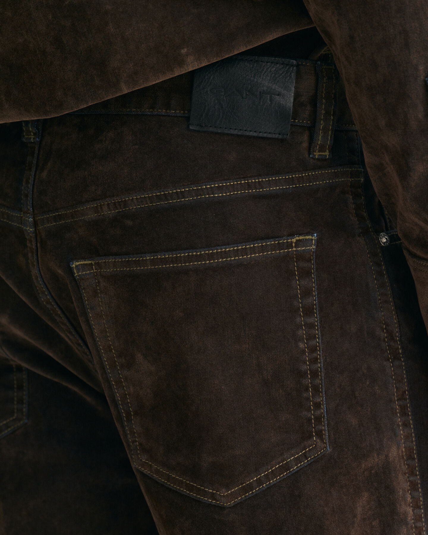 Vaqueros Relaxed Fit aterciopelados Flocked