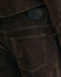 Vaqueros Relaxed Fit aterciopelados Flocked