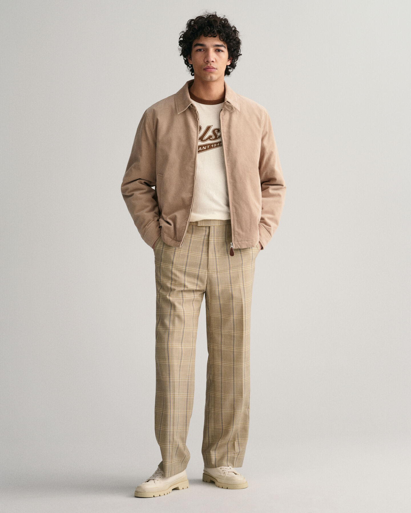 Chaqueta Windcheater de pana