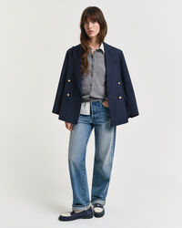 Chaleco de punto ligero de manga corta