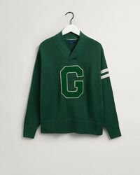 Jersey de cuello de pico Collegiate