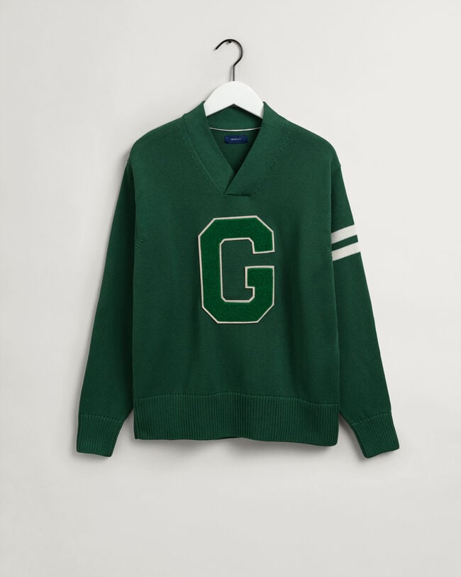 Jersey de cuello de pico Collegiate
