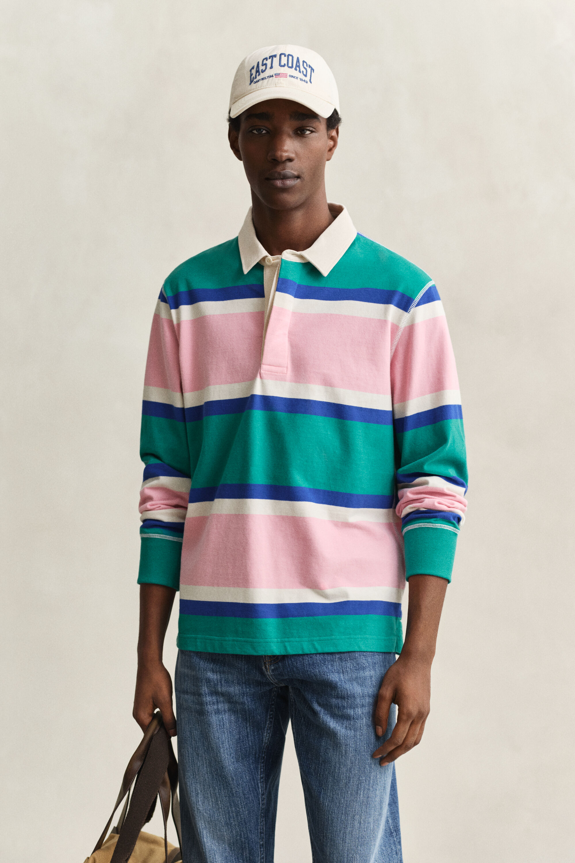 Rugger de rayas en bloque