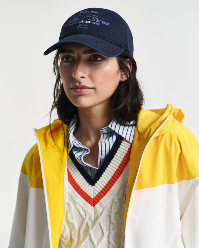 Chaqueta Sailing con diseño de bloques