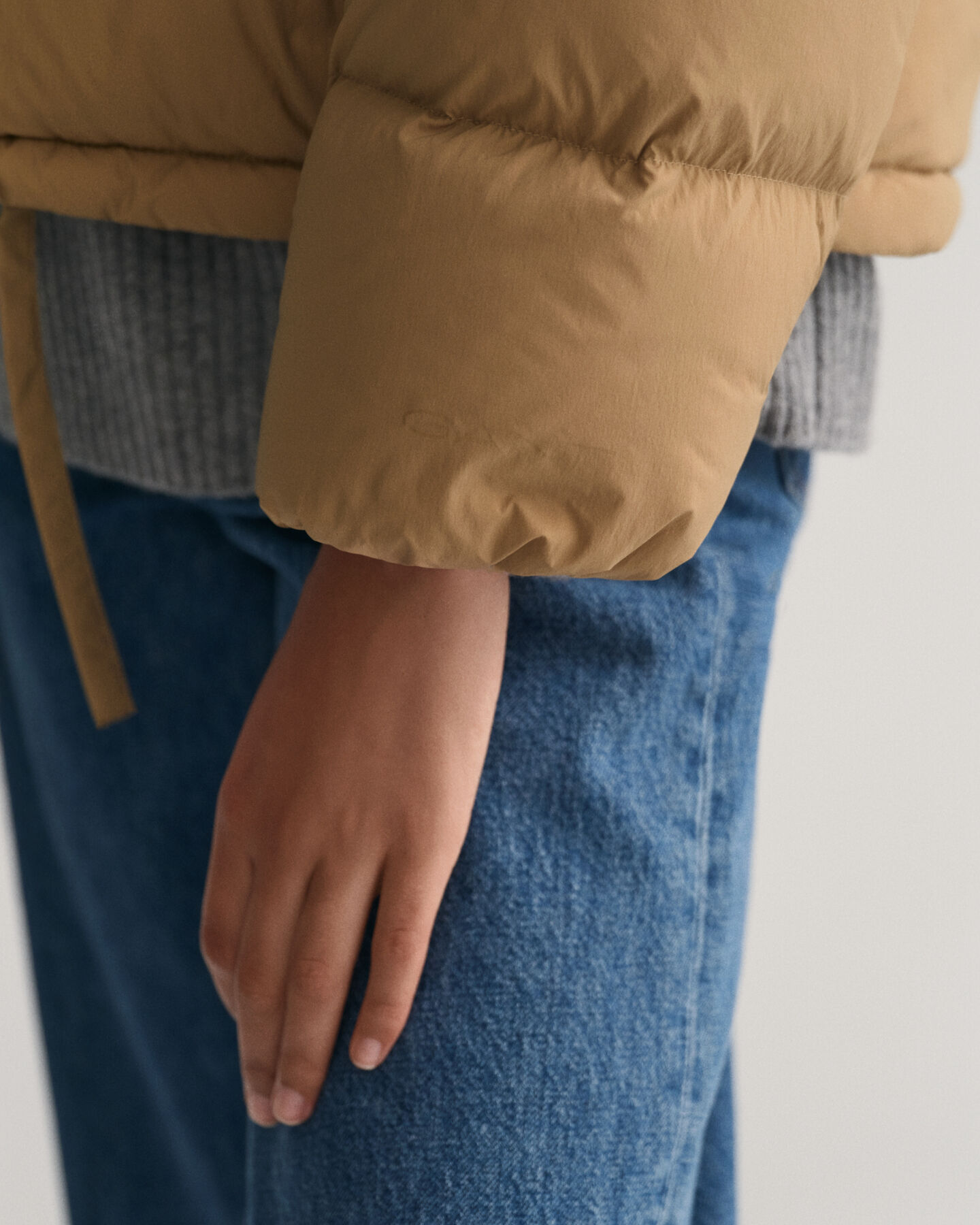 Chaqueta corta de plumón