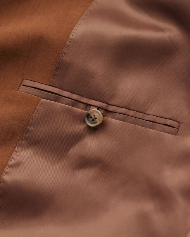 Americana de traje Relaxed Fit de seda