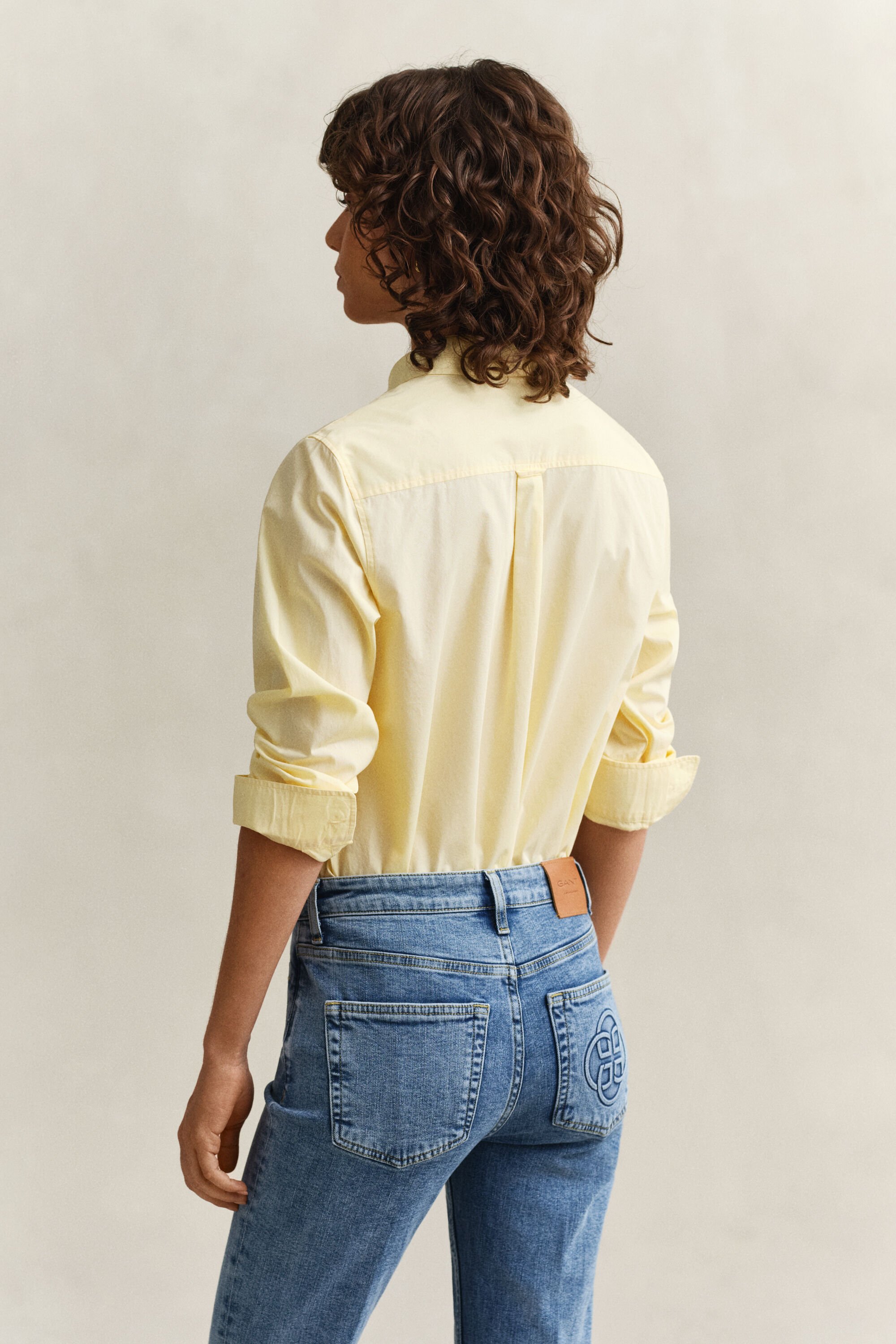 Camisa Regular Fit clásica de popelina