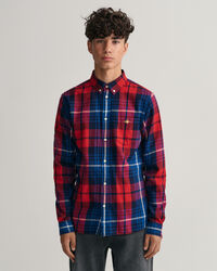 Camisa de franela a cuadros escoceses Teen Boys
