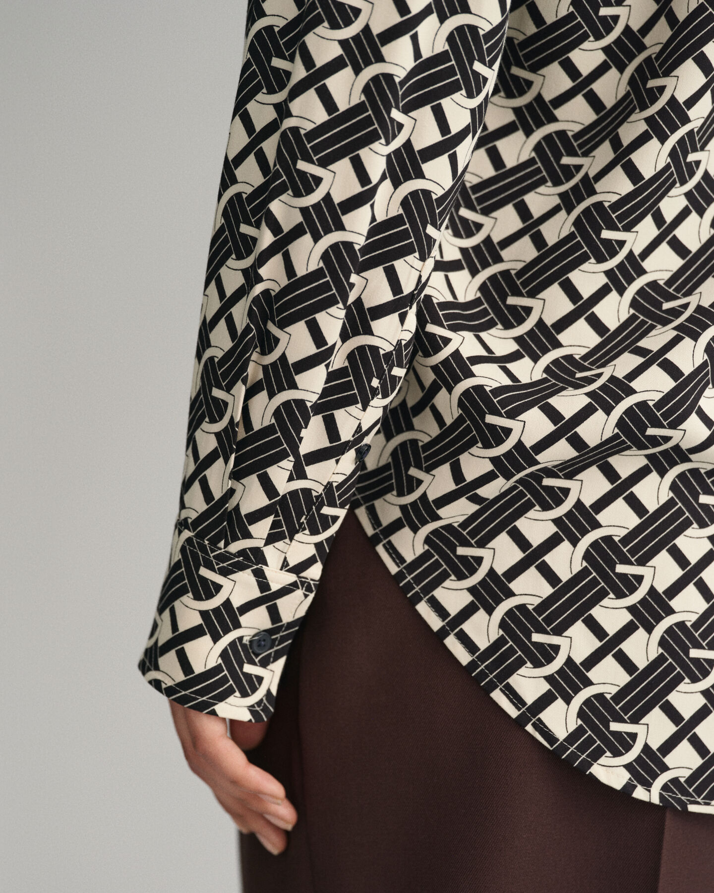 Camisa Relaxed Fit G Patterned