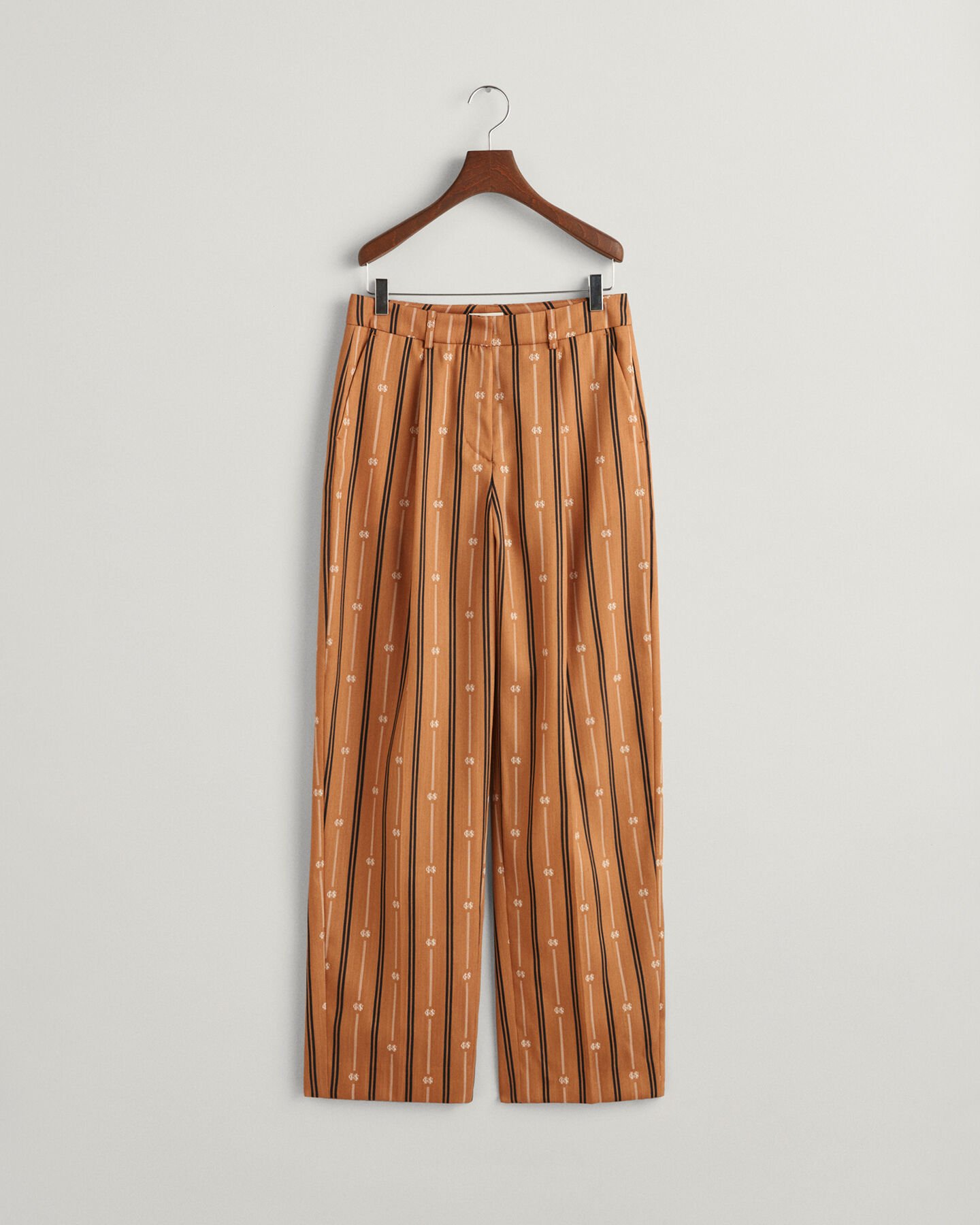 Pantalones Relaxed Fit Monogram a rayas