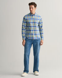 Camisa Regular Fit a cuadros de colores