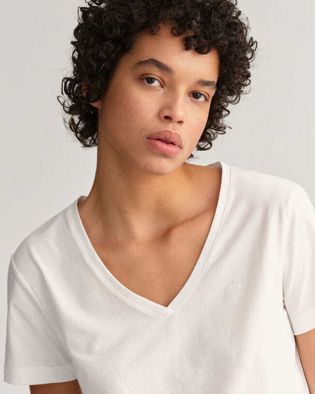 Camiseta de cuello de pico Original