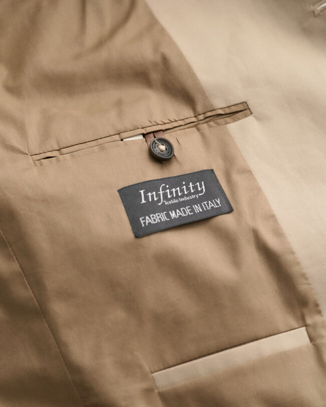 Americana Regular Fit en algodón