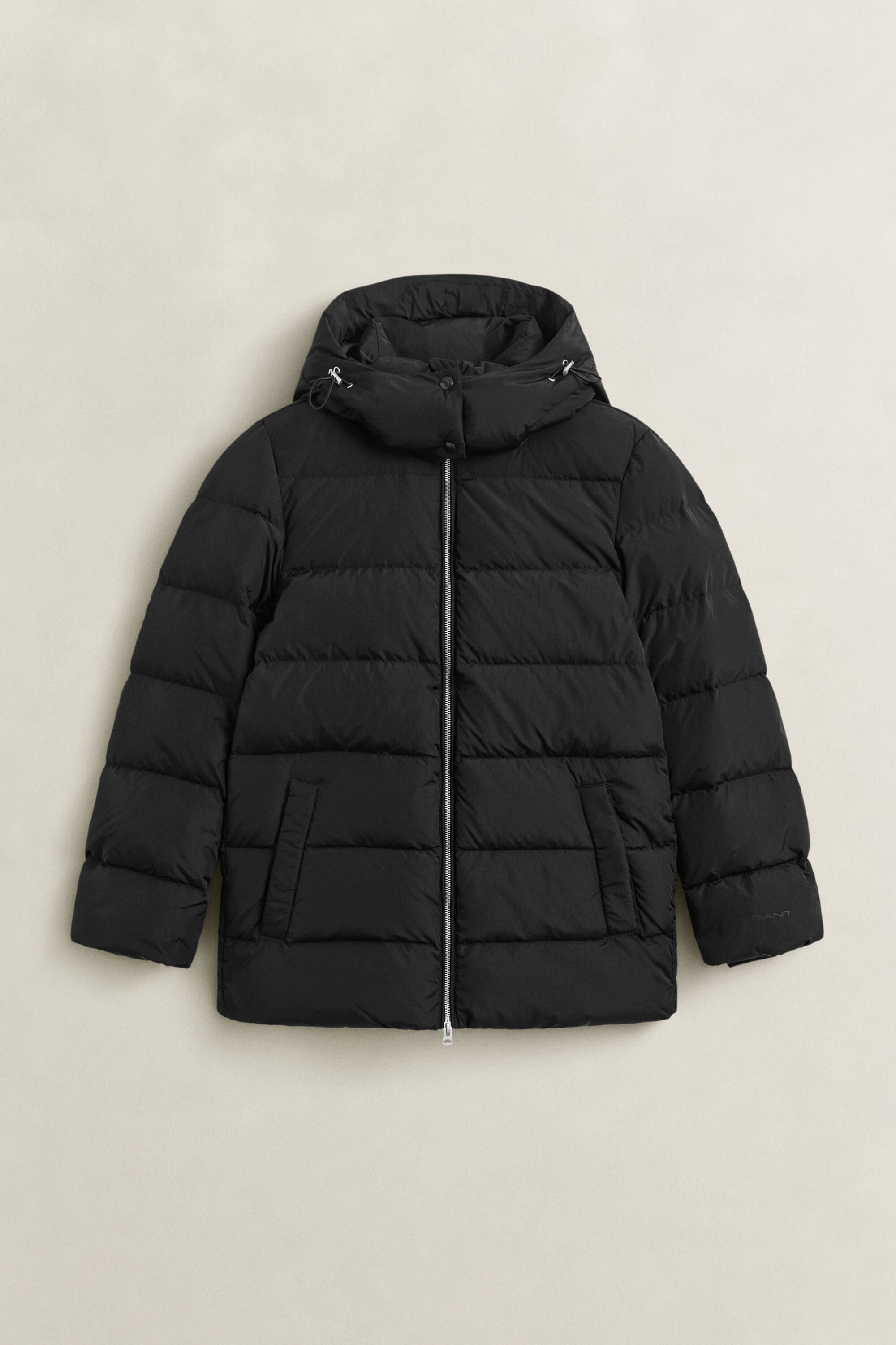Chaqueta de plumón de largo medio
