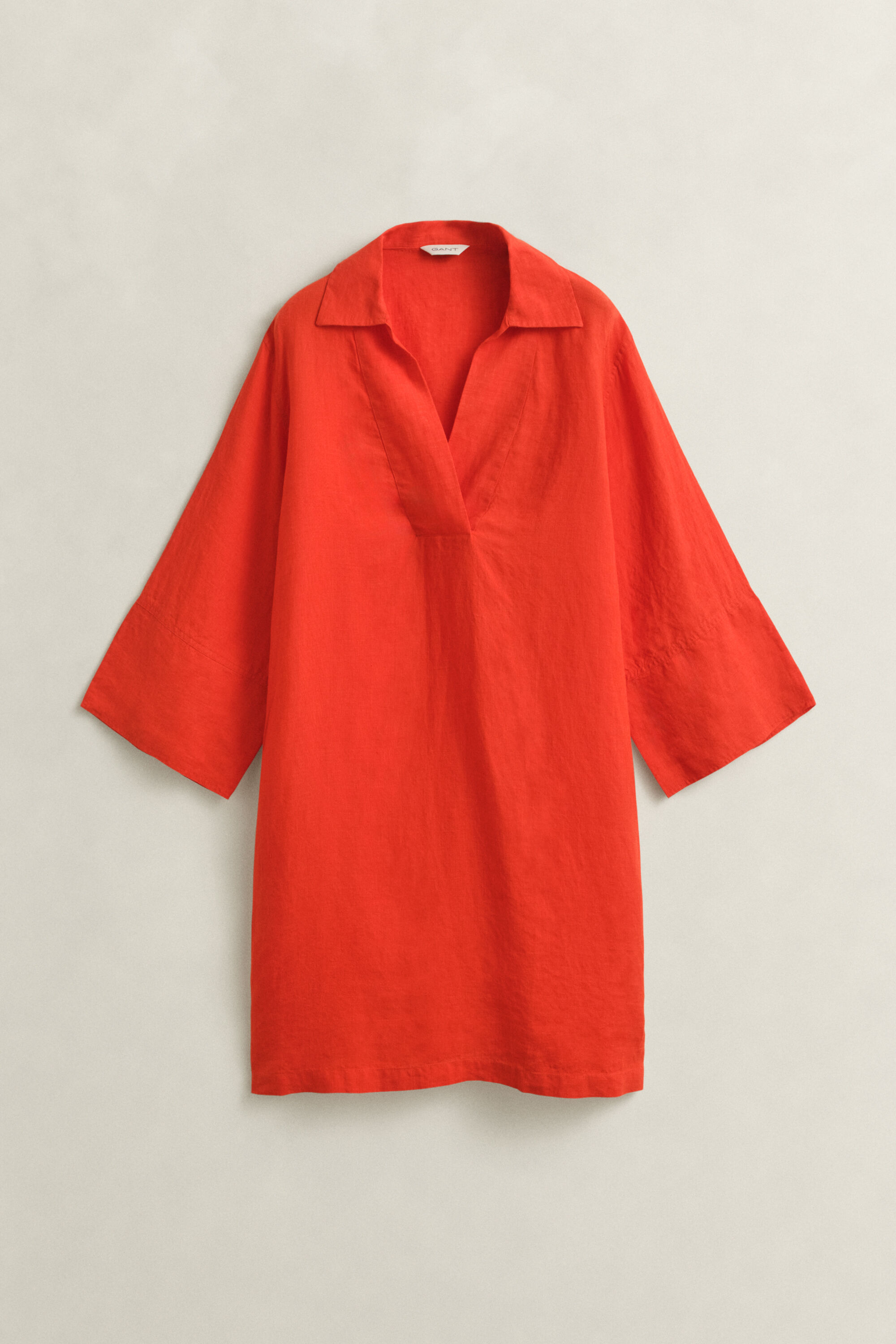 Vestido de lino Popover