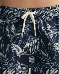 Ba&ntilde;ador con estampado Tropical Leaves Classic Fit