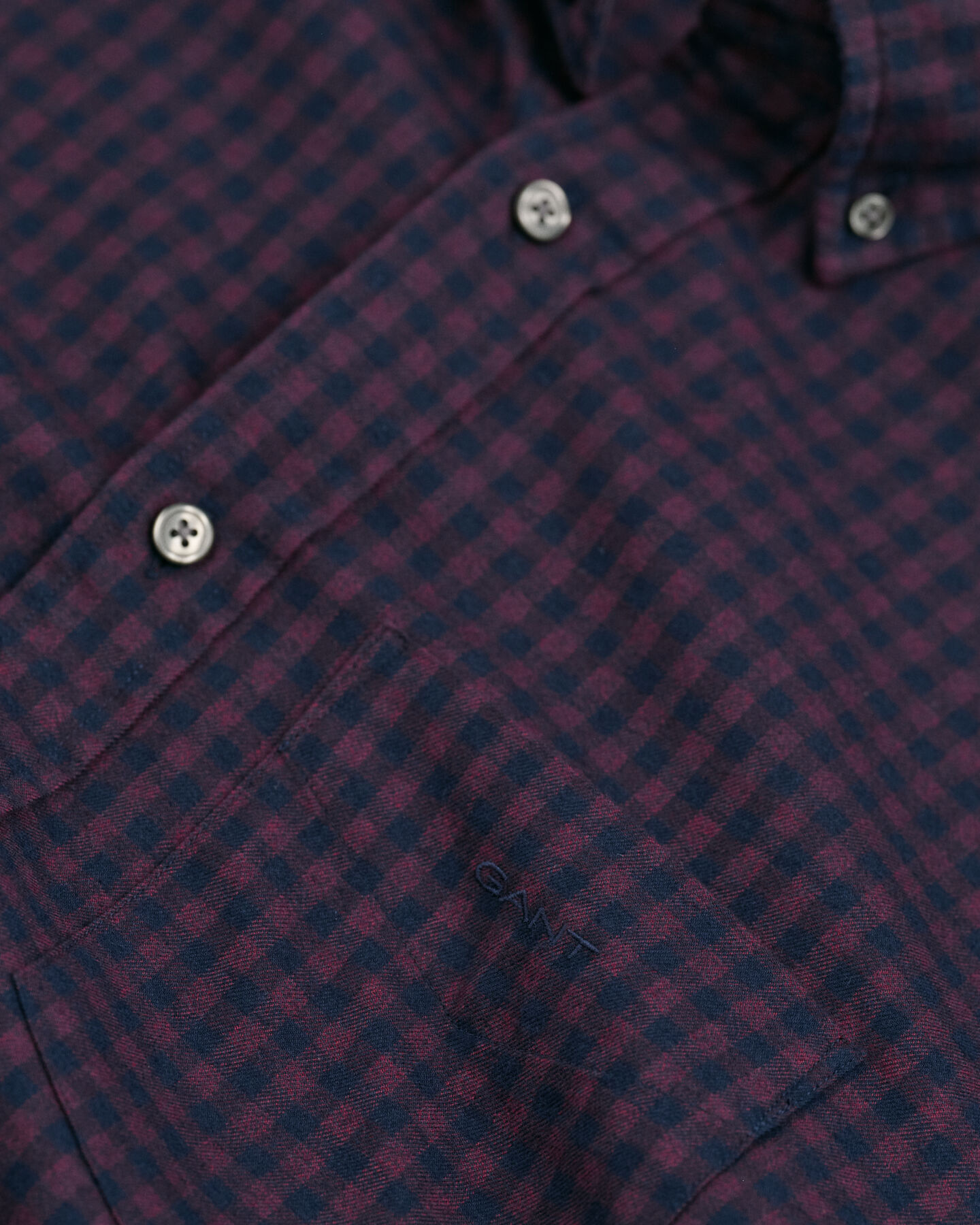 Camisa Regular Fit Jasp&eacute; Yarn a cuadros Vichy