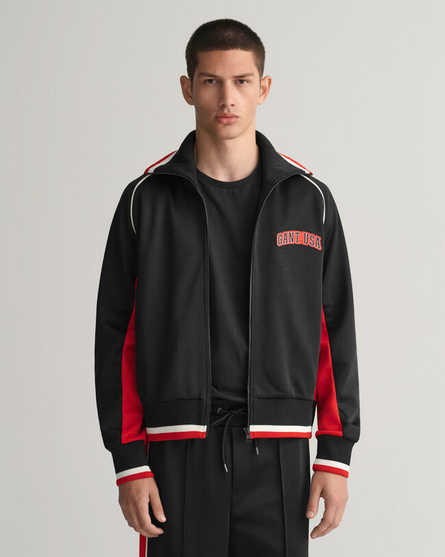 Chaqueta de deporte con bloques de color