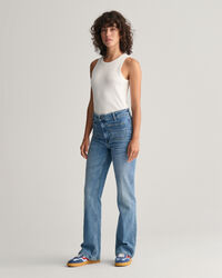 Vaqueros Slim Fit acampanados