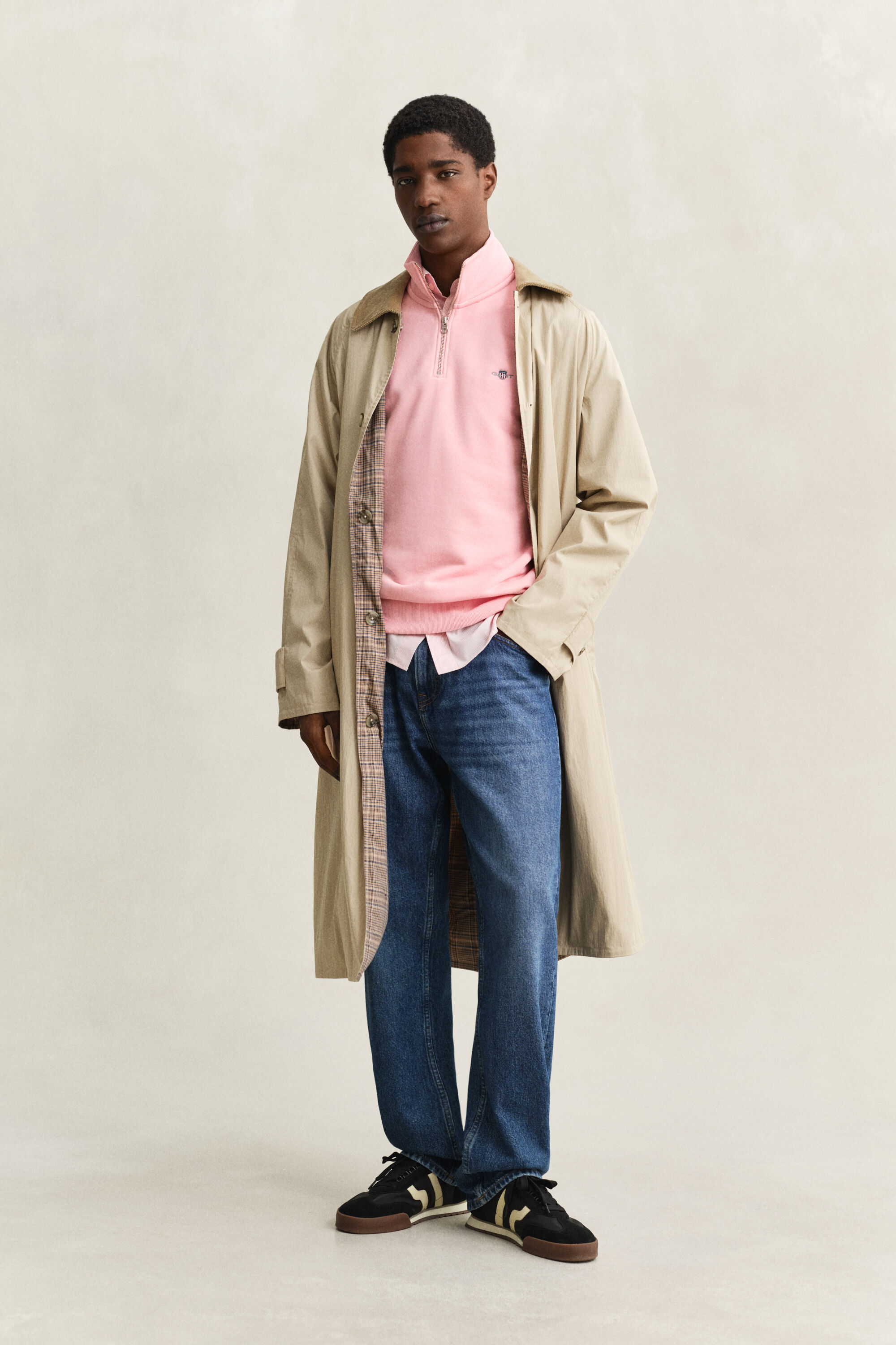 Sudadera Shield con media cremallera