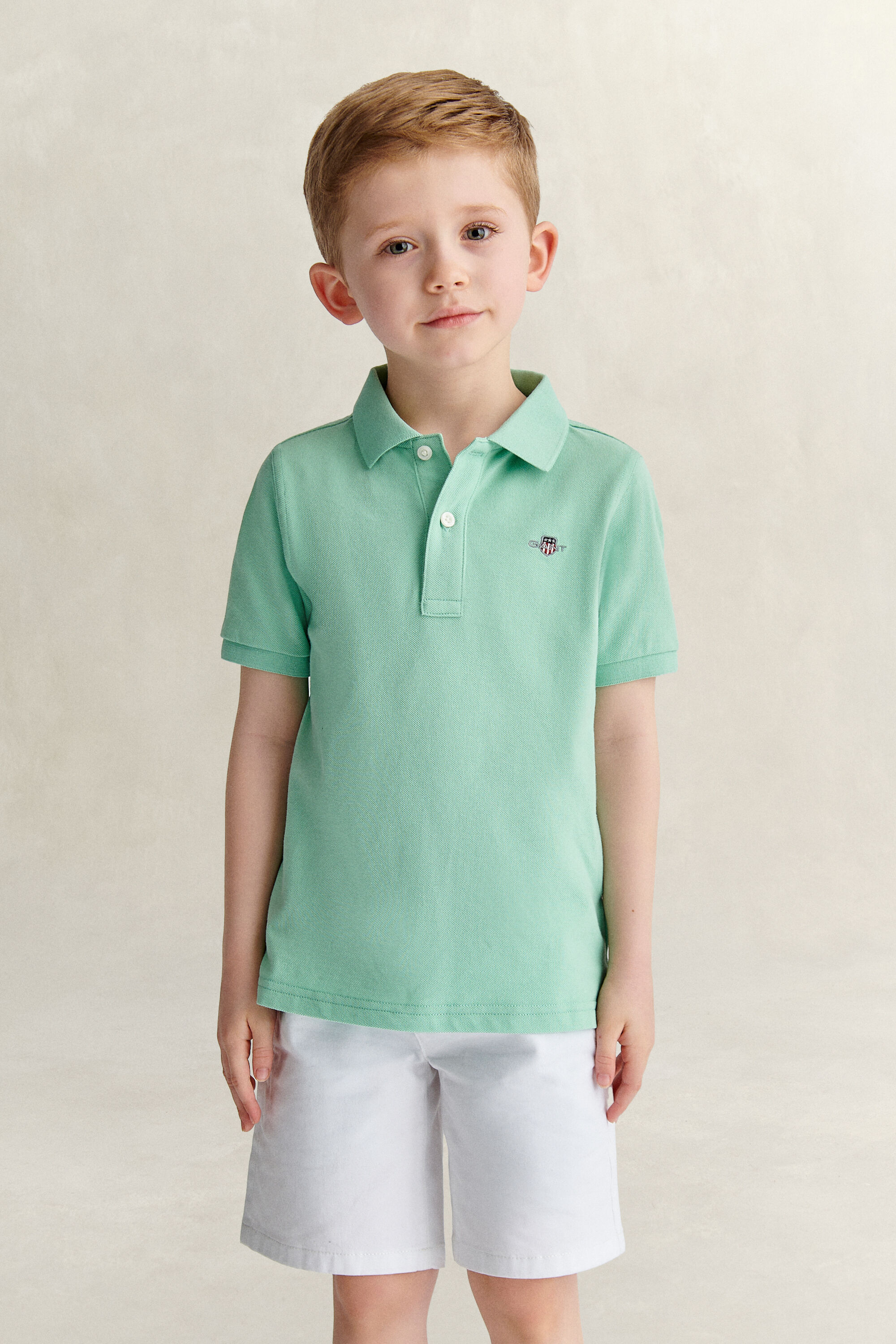 Polo de piqué Shield Kids