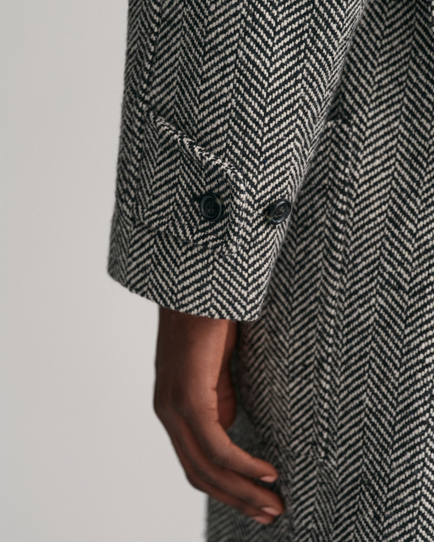 Abrigo de lana Balmacaan