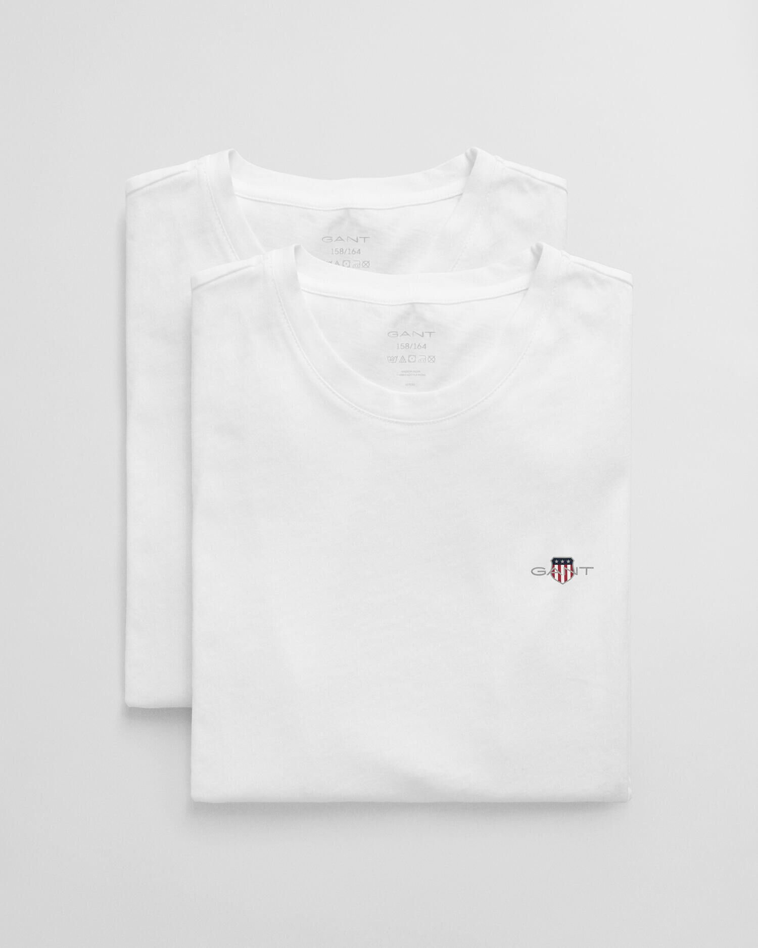 Paquete de dos camisetas de cuello redondo Teens