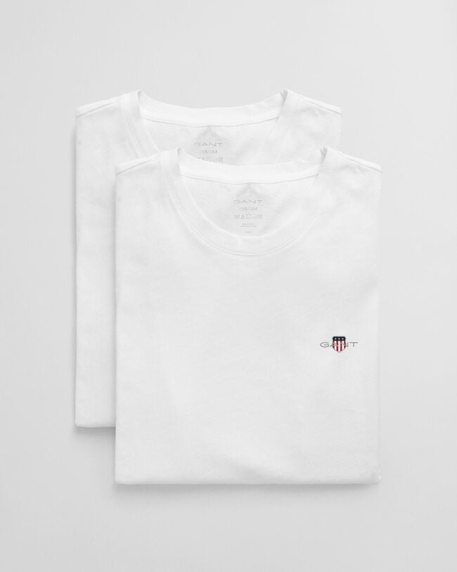 Paquete de dos camisetas de cuello redondo Teens