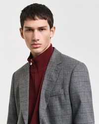 Americana de traje de cuadros