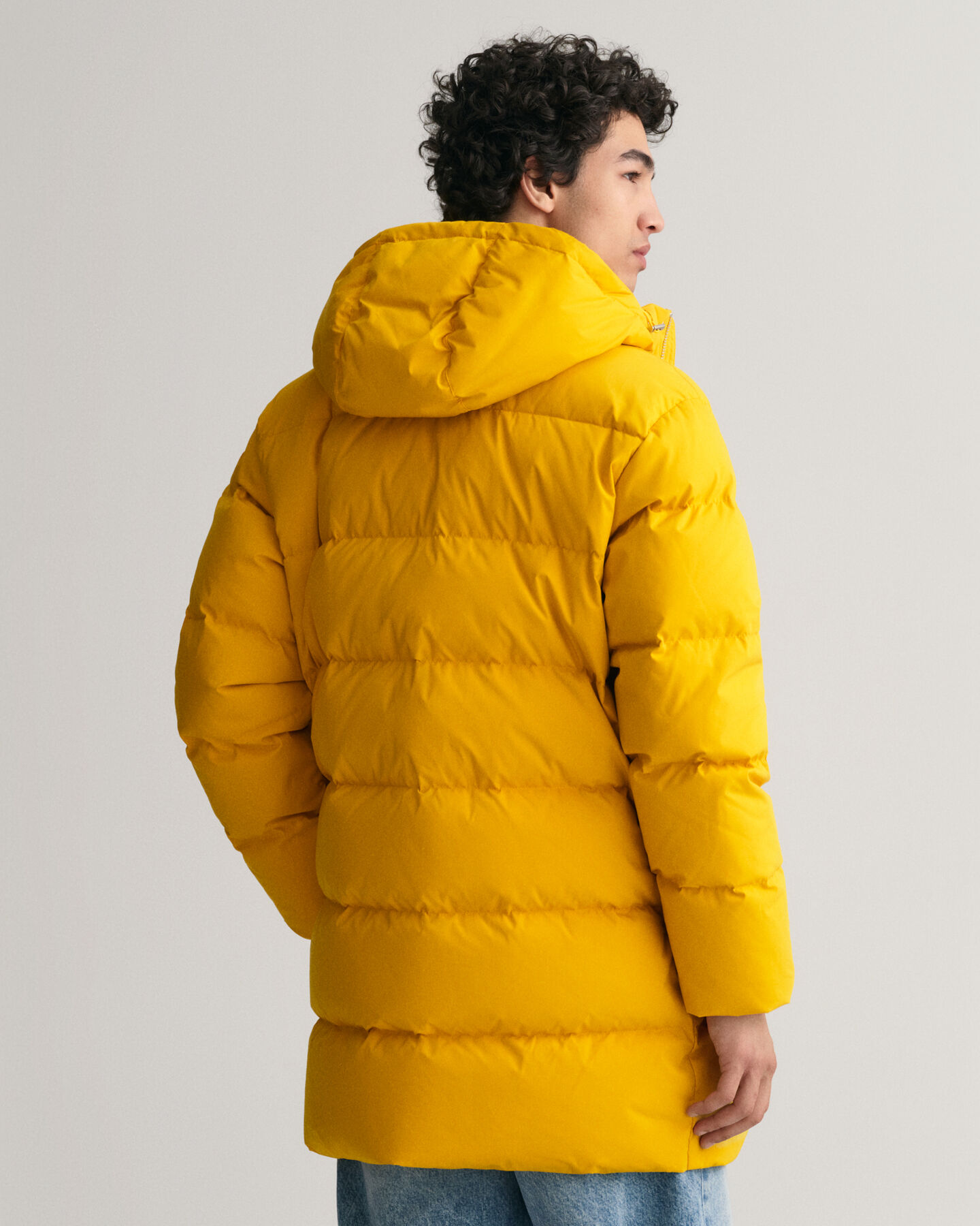 Chaqueta de plum&oacute;n larga Alta