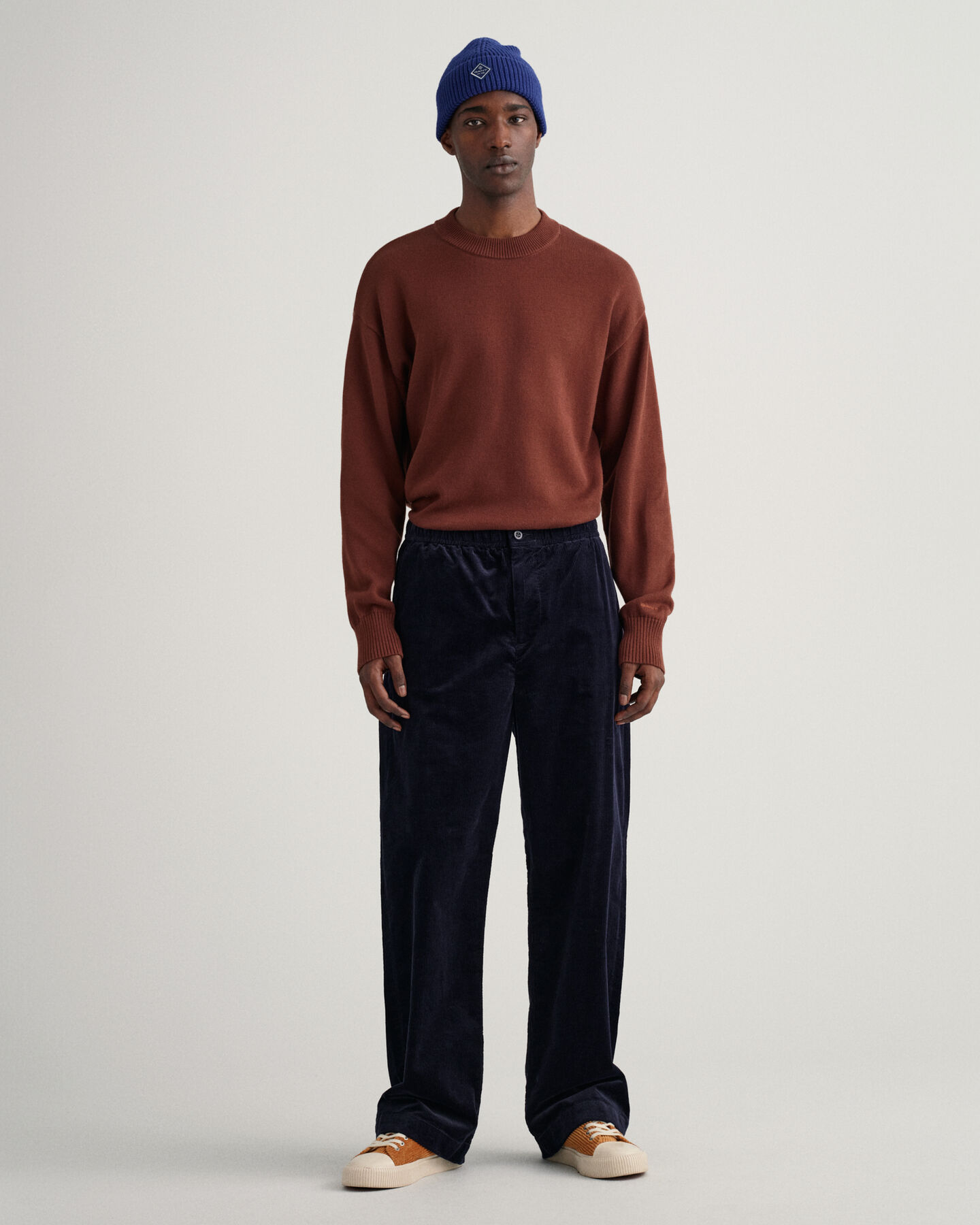 Jersey de cuello redondo en algod&oacute;n Supima