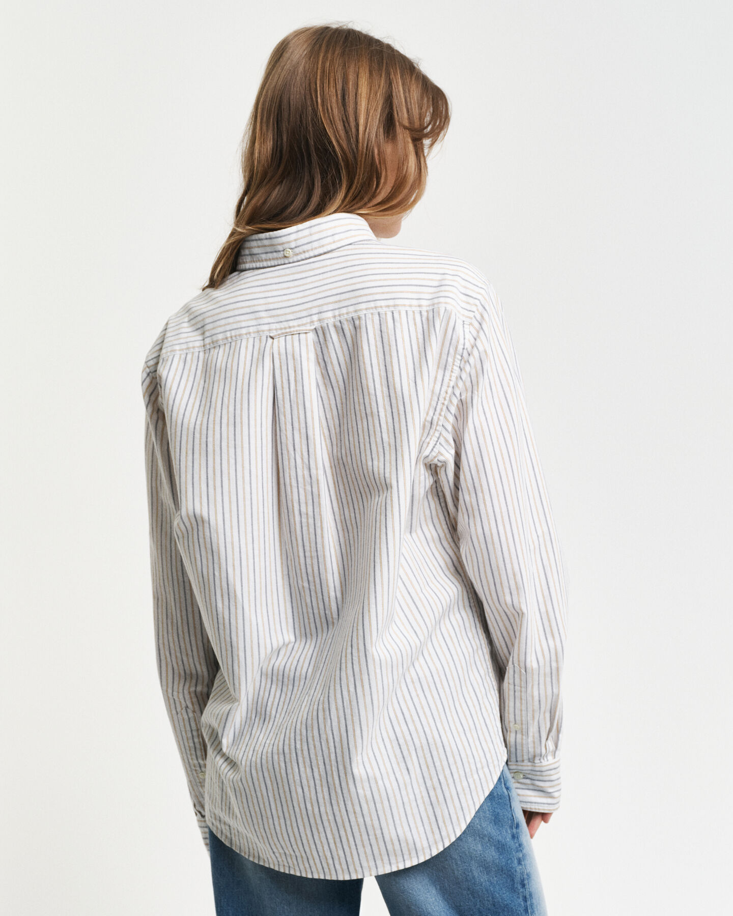 Camisa Oxford clásica Regular Fit a rayas